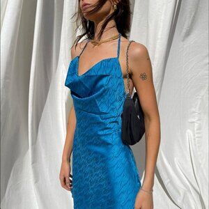 SNDYS SHANNON DRESS  ELECTRIC BLUE